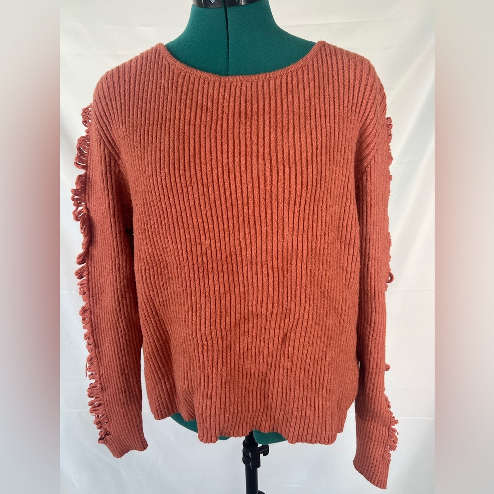 Rust Knit Sweater